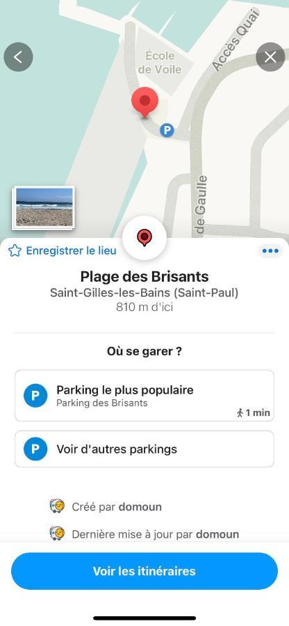 Prana Lodge Saint Gilles Les Bains 800 M De La Plage Bagian luar foto