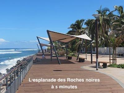 Prana Lodge Saint Gilles Les Bains 800 M De La Plage Bagian luar foto